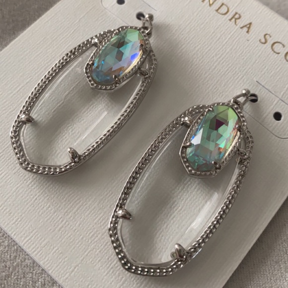 Kendra Scott Silver Emmy Earrings - Picture 1 of 5